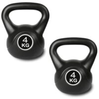 Kugelhanteln in verschiedenen Gewichtsstufen für das Krafttraining.