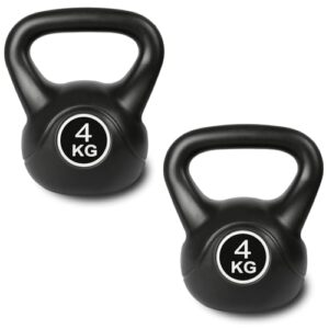 Kugelhanteln in verschiedenen Gewichtsstufen für das Krafttraining.