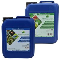 Verschiedene Wasseraufbereiter für Aquarien und Trinkwasser.