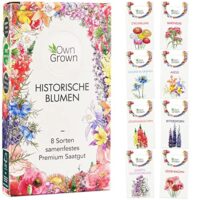 Vielfältige Auswahl an Blumen Samen für den Garten und Balkon.