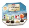 Edle Tropfen in Nuss Sommer-Edition Meeres-Brise, 250g, 4 Sorten flüssig gefüllte Schokoladen-Pralinen mit Alkohol, Zuckerkruste und Haselnuss-Splittern