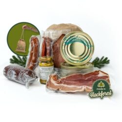 Fisch- & Fleisch-Geschenkkörbe