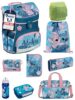 Familando Mädchen Schulranzen 1. Klasse · Scooli Campus Fit Schultasche · ergonomisch & leicht · Kinder Schulranzen Set für Mädchen (9-teilig mit Sporttasche, Disney Stitch)